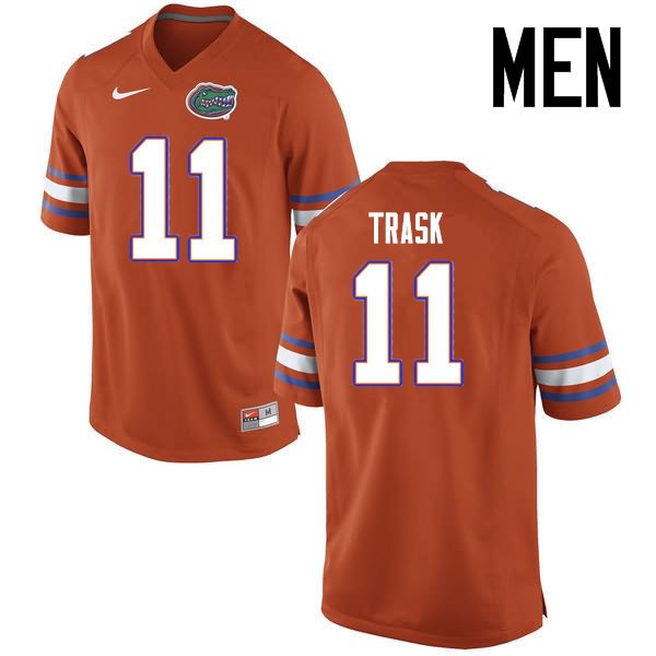 NCAA Florida Gators Kyle Trask Men's #11 Nike Orange Stitched Authentic College Football Jersey TPG2864KT